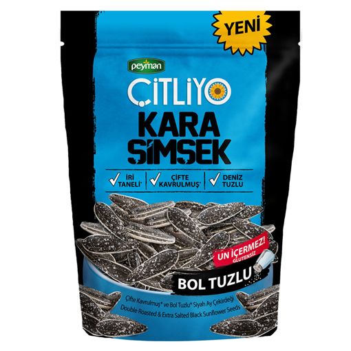 Peyman Çıtlıyo 120gr Kara Şimşek Bol Tuzlu. ürün görseli