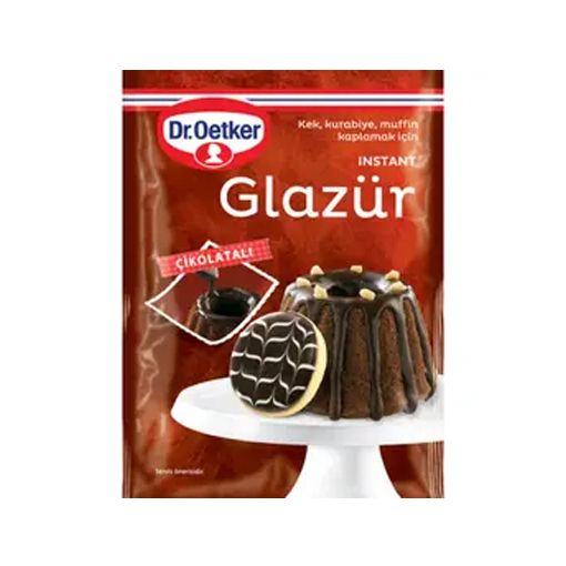 Dr.Oetker Glazur 85 gr Çikolatalı. ürün görseli