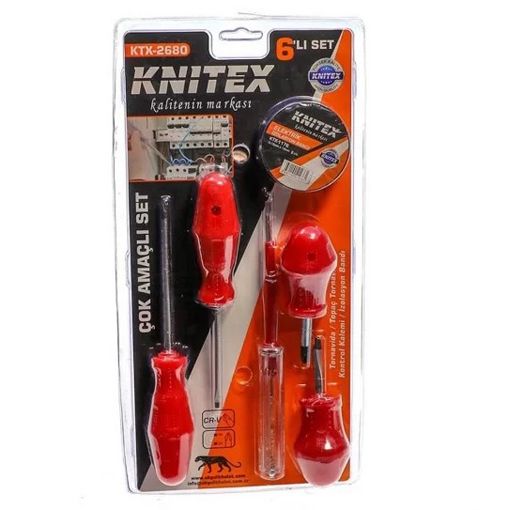 Knitex Çok Amaçlı Set 6li 2680. ürün görseli