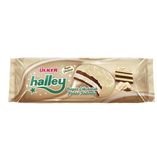 Ülker Halley Beyaz Çikolatalı 7x210 Gr. ürün görseli