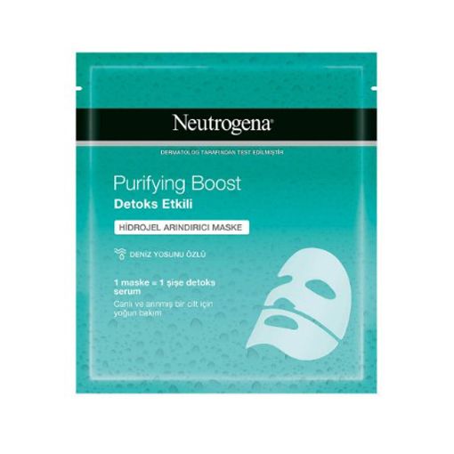 Neutrogena Detoks Etkili Hidrojel 30 ml Arındırıcı Maske. ürün görseli