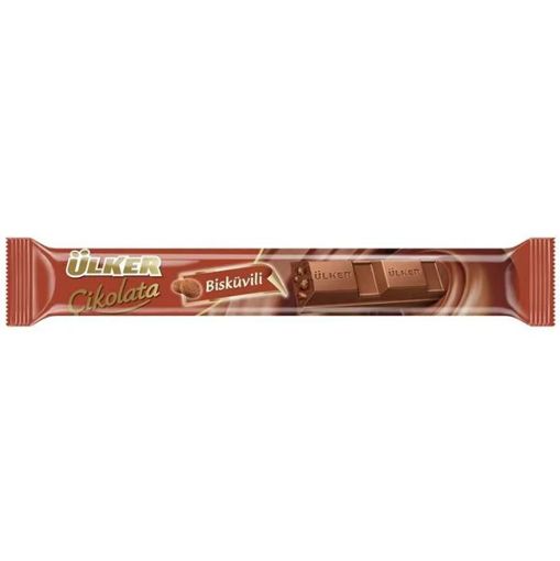 Ülker Baton Çikolata 14gr Sütlu Bisküvi. ürün görseli