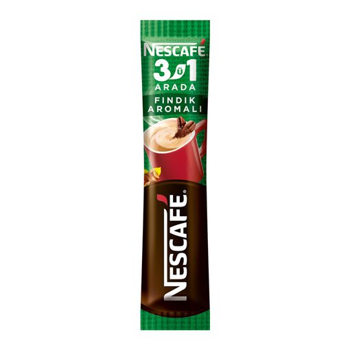 Nestle Nescafe 3ü1 arada Fındıklı 17Gr. ürün görseli