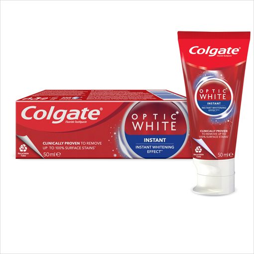 Colgate Diş Macunu 50 ml Optic Anında Beyazlık. ürün görseli