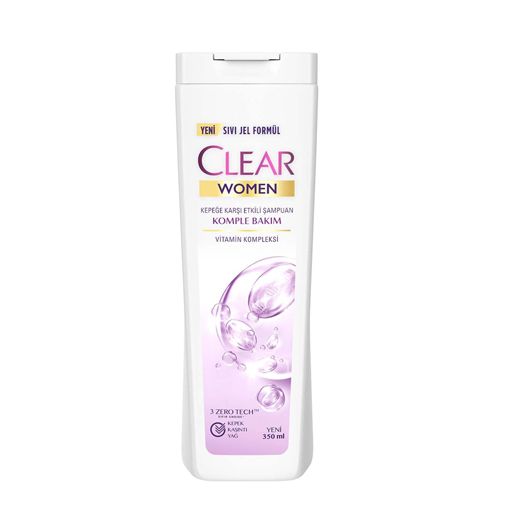 Clear Şampuan Women 350 ml Komple Bakım. ürün görseli