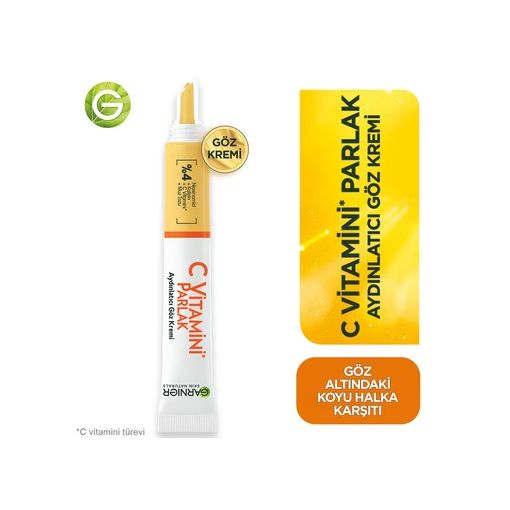 Garnier C Vitamini Parlak Aydınlatıcı Göz Kremi 15ml. ürün görseli