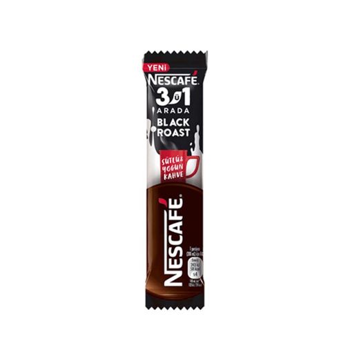 Nescafe 3in1 Black Roast 15 gr. ürün görseli