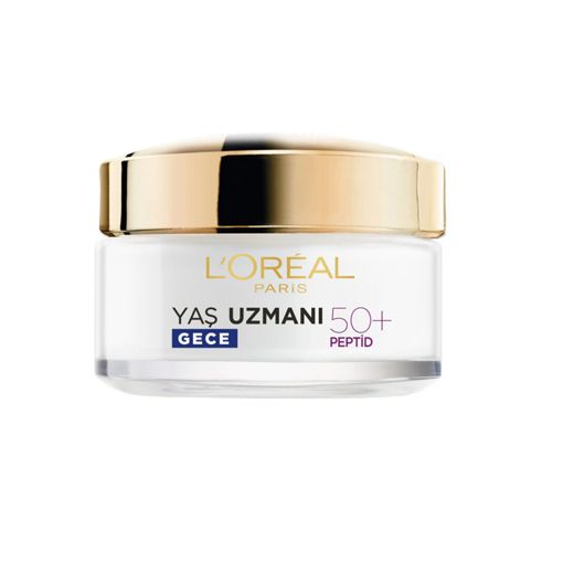 Loreal Yaş Uzmanı 50+ Kırışıklık Karşıtı Gece Kremi. ürün görseli