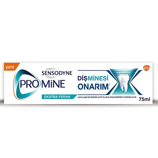 Sensodyne Promine Diş Minesi Onarım Beyazlatıcı 75 ml Diş Macunu. ürün görseli