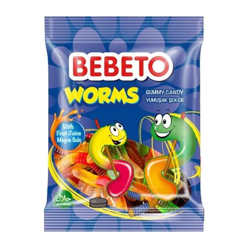 Bebeto Worms 80 Gr. ürün görseli