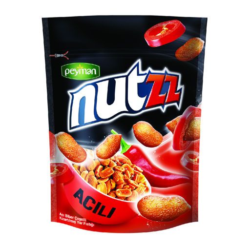 Peyman Nutzz Soslu Kızartılmış Yer Fıstığı Acılı 145 Gr. ürün görseli