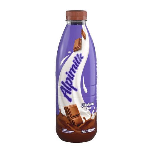 Alpimilk Çikolatalı Süt 1 lt. ürün görseli
