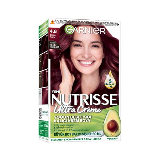 Garnier Nutrisse 4.6 Şarap Kızılı. ürün görseli