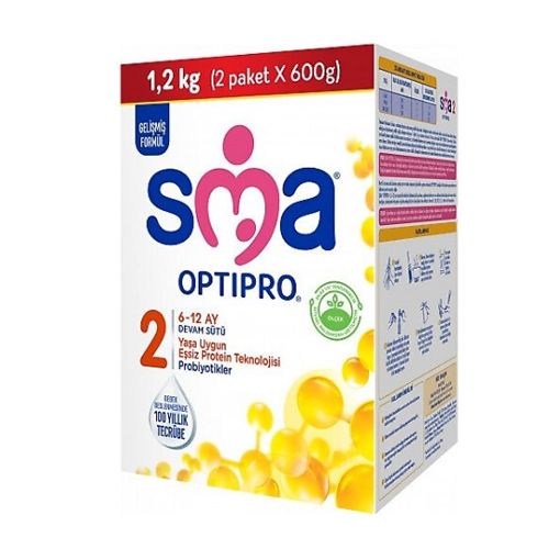 Sma Optipro 2 Probiyotik Devam Sütü 1200 gr. ürün görseli