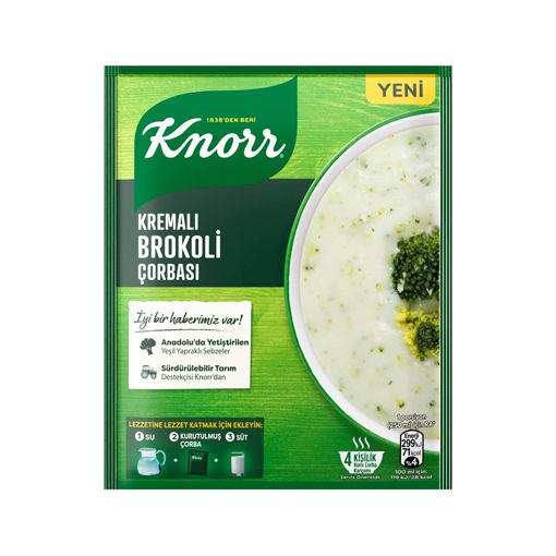 Knorr Hazır Çorba 70gr Kremalı Brokoli. ürün görseli