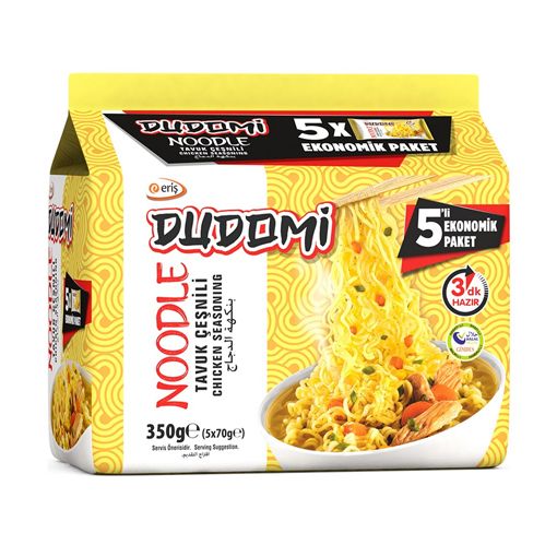 Dudomi Tavuk Noodle 70 gr  5li. ürün görseli