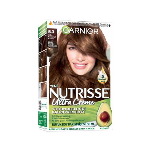 Garnier Nutrisse 5.3 Altın Karamel. ürün görseli