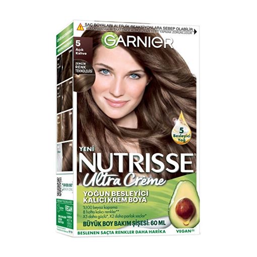 Garnier Nutrisse 5 Açık Kahve. ürün görseli