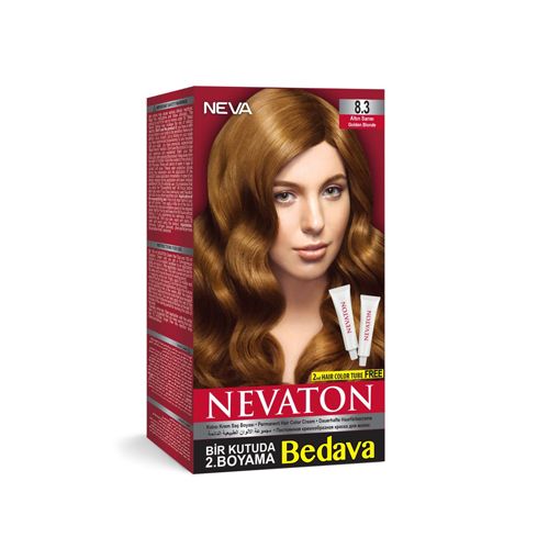 Nevaton 8.3 Altın Sarısı 2li Kalıcı Krem Saç Boyası. ürün görseli