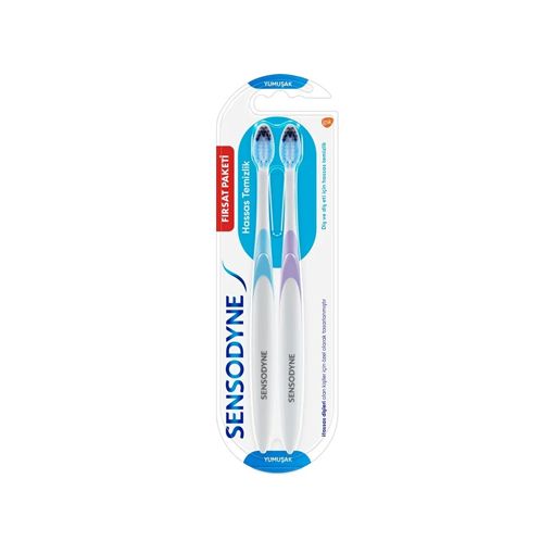 Sensodyne Hassas Temizlik Diş Fırçası 1+1. ürün görseli