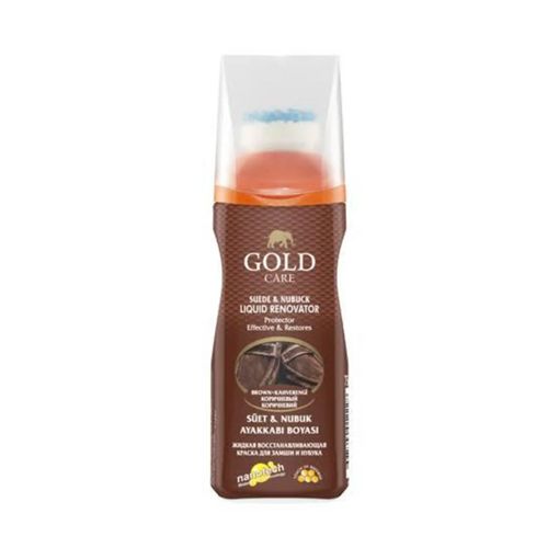 Gold Care Ayakkabı Boyası Likit 75 ml Kahve. ürün görseli