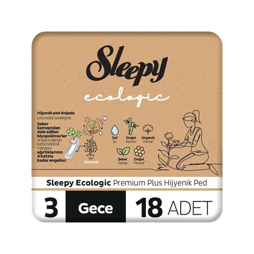 Sleepy Naturel Super Eco Gece 18li. ürün görseli