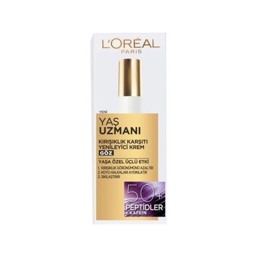 LOréal Yaş Uzmanı 50+ Kırışıklık Karşıtı Göz Kremi. ürün görseli