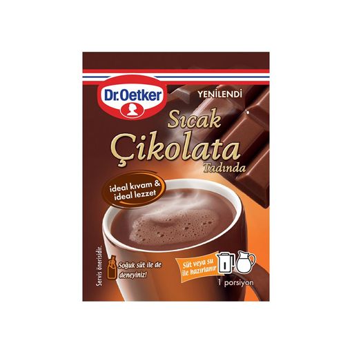Dr. Oetker Sıcak Çikolata 19 gr. ürün görseli