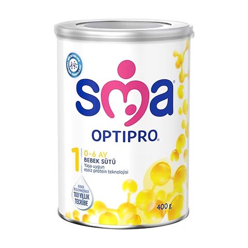 SMA Optipro 1 Probiyotik Bebek Sütü 400 gr. ürün görseli