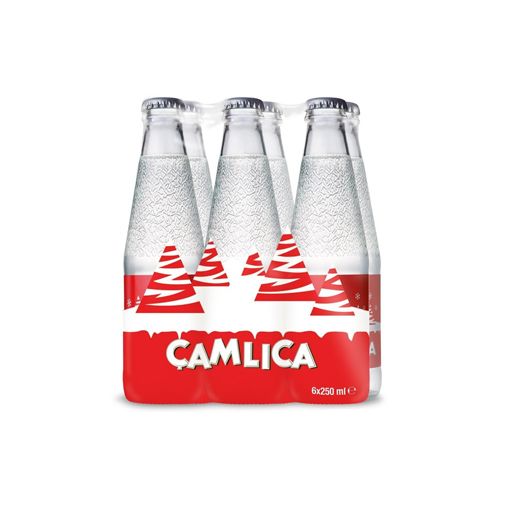 Ülker Çamlıca 200ml 6lı Sade Şişe 5257-7. ürün görseli
