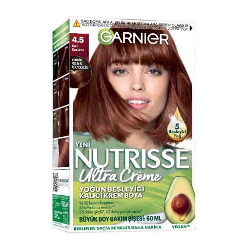 Garnier Nutrisse 4.5 Kızıl Kestane. ürün görseli