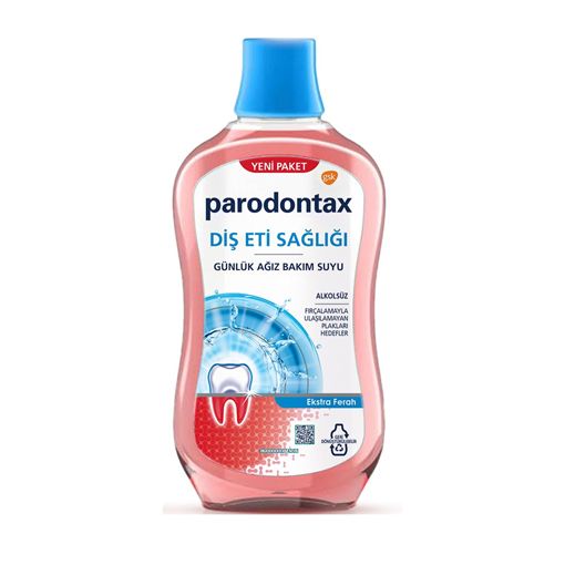 Sensodyne Paradontax Nane Ferah Ağız Suyu 500ml. ürün görseli