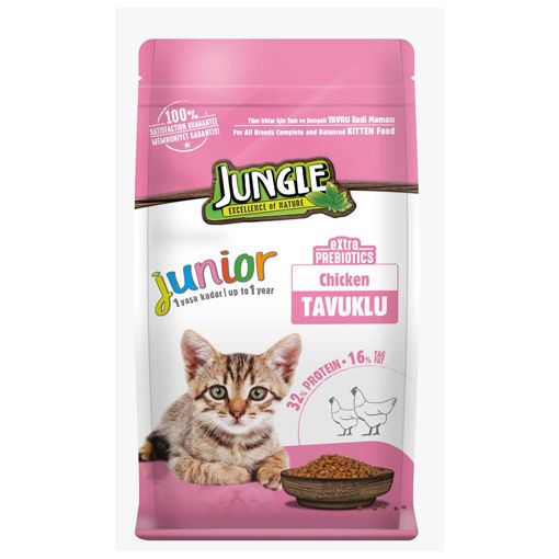 Jungle Yavru Kedi Maması 500g Tavuklu. ürün görseli