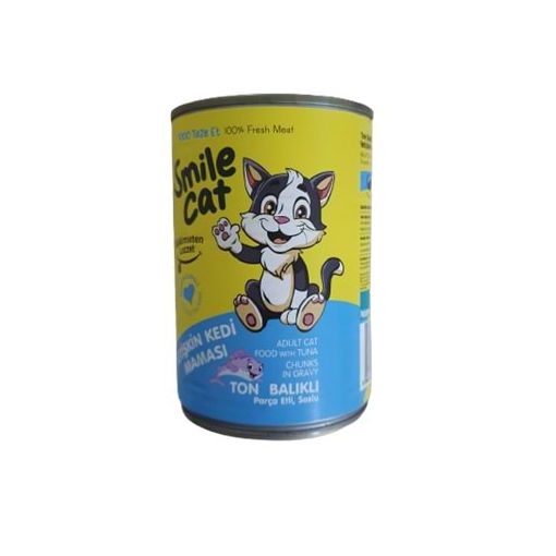 Smile Cat Konserve Yetişkin Kedi 400g Tonbalıklı. ürün görseli