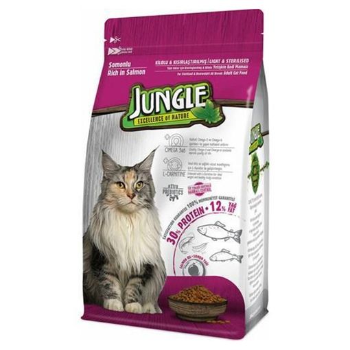 Jungle Sterilized Kısır Kedi Maması 500g Somonlu. ürün görseli