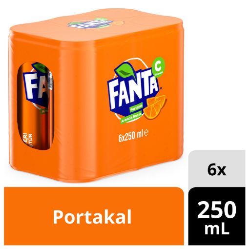 CC.Fanta 250ml*6lı. ürün görseli