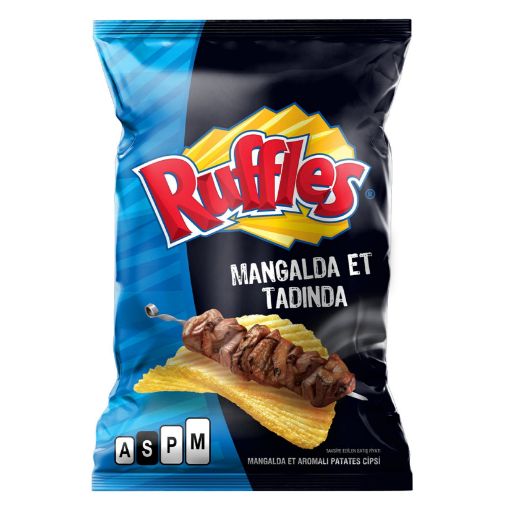 Fritolay Ruffles Süper Mangalda  Et Tadında . ürün görseli