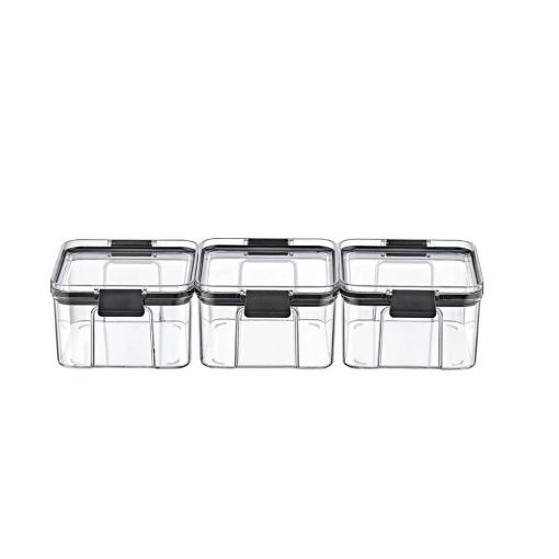 Dore Kilitli Saklama Kabı 3lü Set 460 ml. ürün görseli