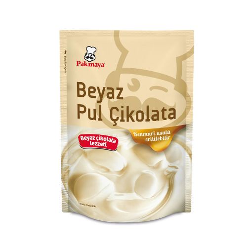 Pakmaya Pul Çikolata 100 gr Beyaz. ürün görseli