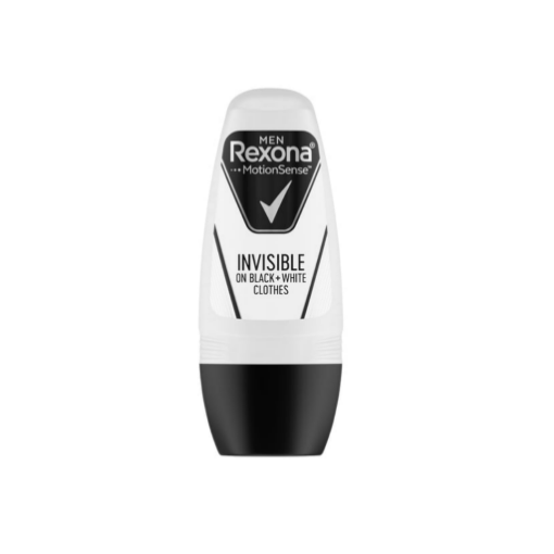 Rexona Rollon 50 ml Men Invisible Black - White. ürün görseli