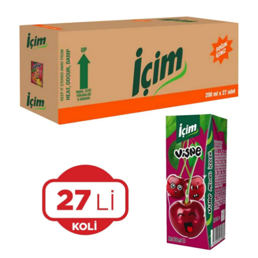 Ulker İçim 200 ml Vişne 4723-827li Kolisi. ürün görseli
