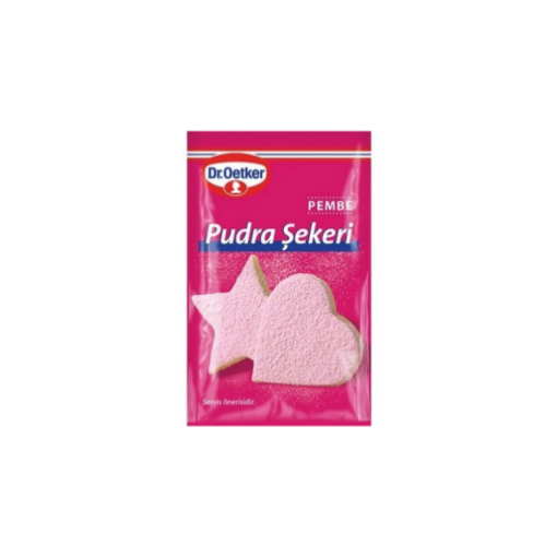 Dr.Oetker Pudra Şekeri 15 gr Pembe. ürün görseli