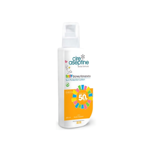 Cire Aseptine Sun 50 Spf Baby 200 Ml. ürün görseli