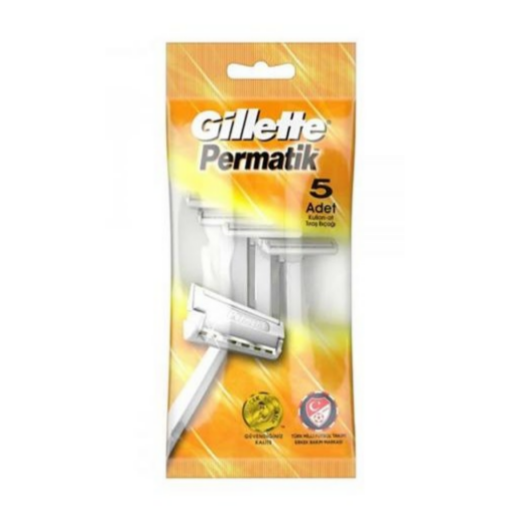 Gillette Permatik Tıraş Bıçağı 5 Li Poşet. ürün görseli