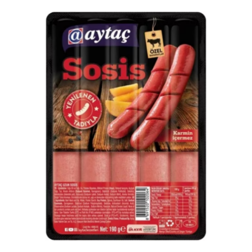 Aytaç 5li Piliç Sosis 190 Gr.. ürün görseli