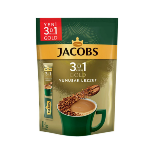 Jacobs 3in1 Yumuşak 18gr 10lu. ürün görseli