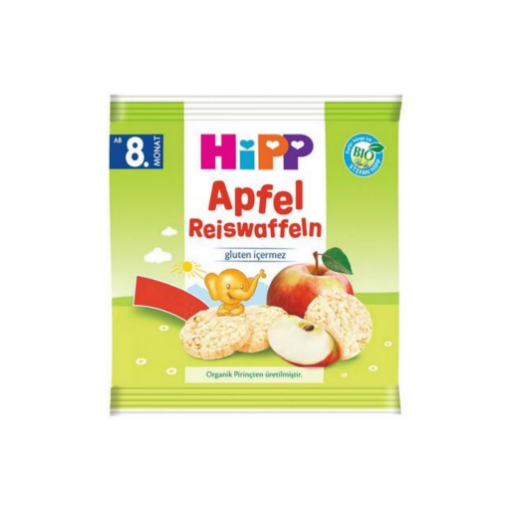 Hipp Bebek Gofreti 30 gr Elmalı Pirinçli. ürün görseli