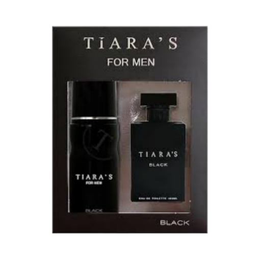 Tiaras Kofre Black 100ml Edt+Deo. ürün görseli