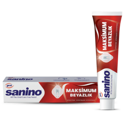 Sanino Diş Macunu 75 Ml Maksimum Beyazlık. ürün görseli