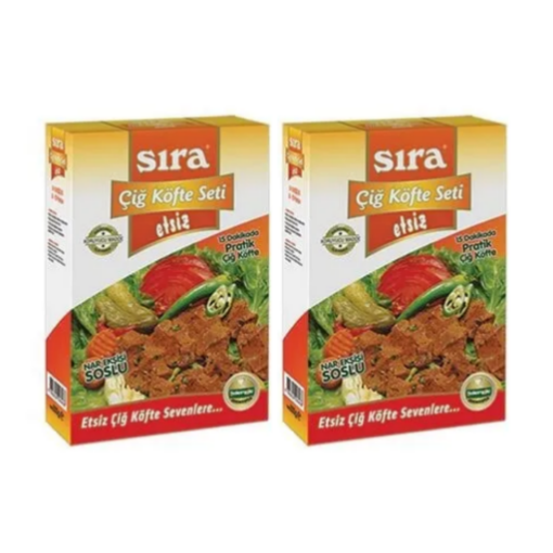 Sıra Çiğ Köfte Seti Etsiz 500 gr x2li. ürün görseli